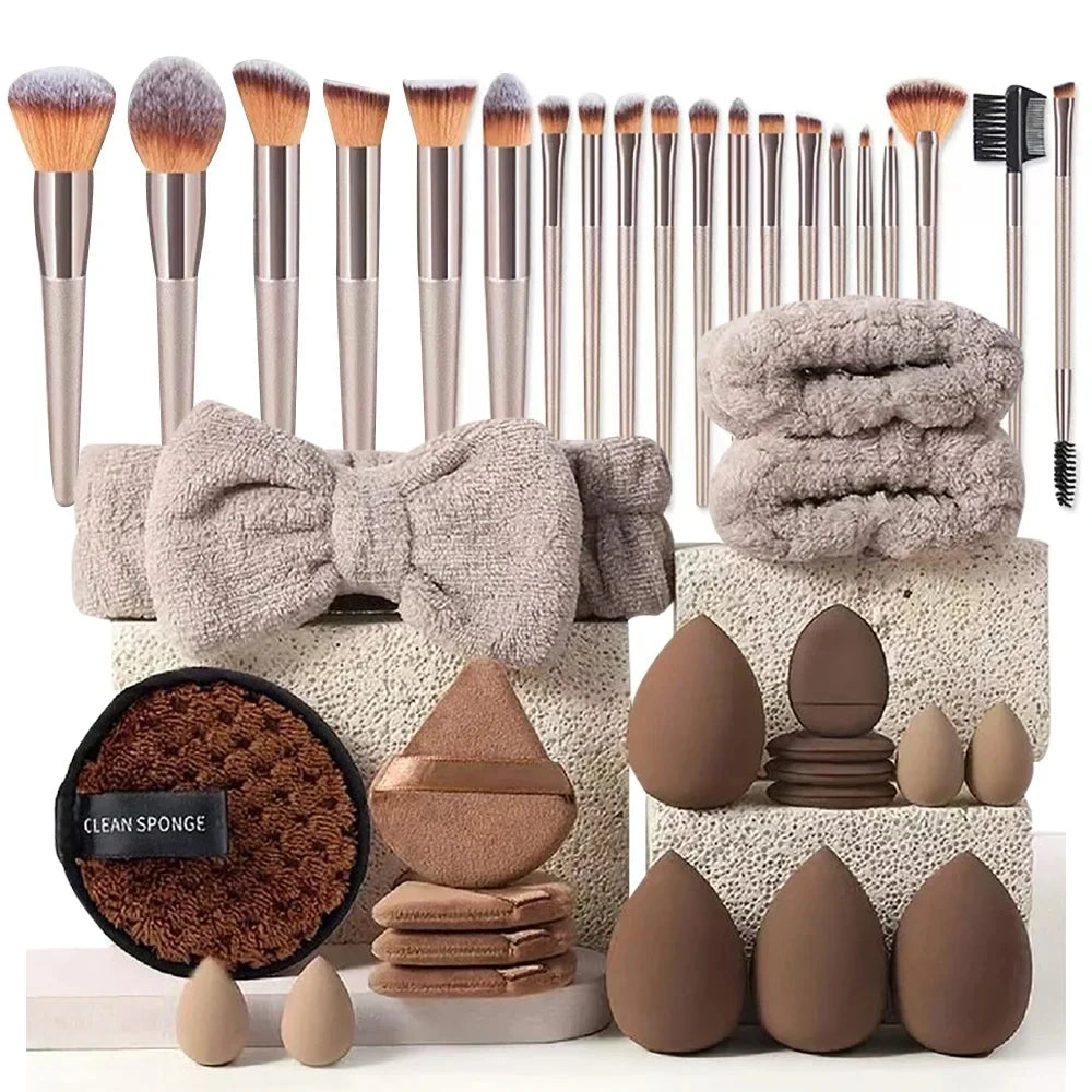 Kit Completo de Brochas de Maquillaje Premium