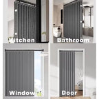 Cortina de Ducha Magnética Plegable — Elegancia y Protección para tu Baño